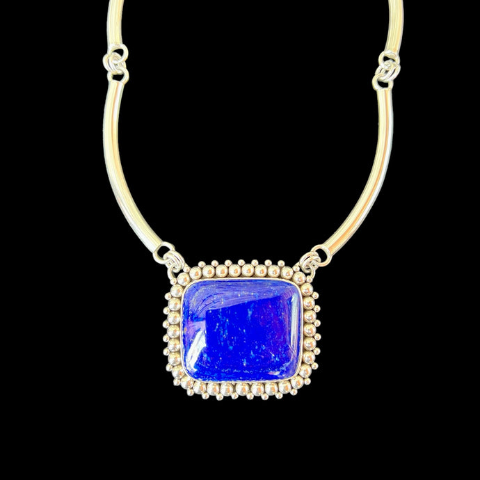 Lapis Necklace by Artie Yellowhorse