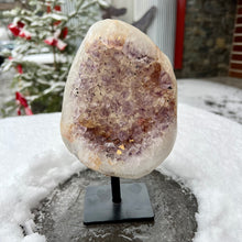 Load image into Gallery viewer, Amethyst Geode with Stand
