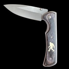 Load image into Gallery viewer, Gwynn Inlay 8” Stainless Steel Folding Single Blade Knife
