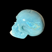 Load image into Gallery viewer, Small Hand Carved Skull Made of Trolleite