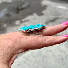 Load image into Gallery viewer, Blue Ridge Turquoise Ring, Size 9