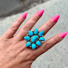 Load image into Gallery viewer, Blue Ridge Turquoise Ring, Size 9