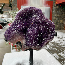 Load image into Gallery viewer, Amethyst Geode with Stand