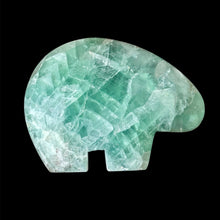 Load image into Gallery viewer, Small Zuni Style Bear Carved from Fluorite