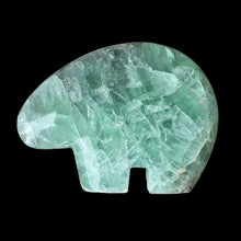 Load image into Gallery viewer, Small Zuni Style Bear Carved from Fluorite