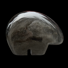 Load image into Gallery viewer, Large Zuni Style Bear Carved from Chinese Obsidian