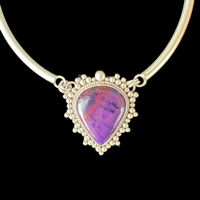 Sugilite Necklace by Artie Yellowhorse