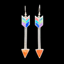 Load image into Gallery viewer, Inlay Earrings by David Rosales