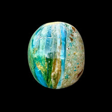 Load image into Gallery viewer, Small Hand Carved Skull Made from Peruvian Blue Opal