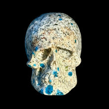 Load image into Gallery viewer, Medium Hand Carved Skull Made of K2 Granite