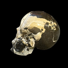 Load image into Gallery viewer, Small Hand Carved Skull Made of Giraffe Jasper