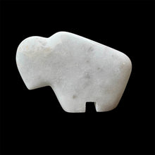Load image into Gallery viewer, Small Zuni Style Bison Made of White Marble
