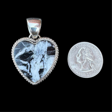 Load image into Gallery viewer, White Buffalo Pendant by Artie Yellowhorse
