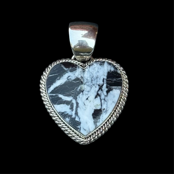 White Buffalo Pendant by Artie Yellowhorse