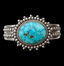 Load image into Gallery viewer, Egyptian Turquoise Cuff by Artie Yellowhorse, Size 6.5
