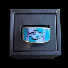 Load image into Gallery viewer, Inlay Ring by David Rosales, Size 10
