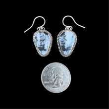 Load image into Gallery viewer, White Buffalo Earrings by Artie Yellowhorse
