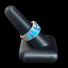 Load image into Gallery viewer, Inlay Ring by David Rosales, Size 10
