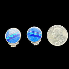 Load image into Gallery viewer, Inlay Earrings by David Rosales
