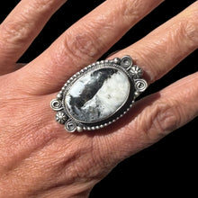Load image into Gallery viewer, White Buffalo Ring, Size 7.5
