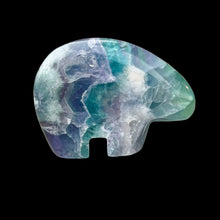 Load image into Gallery viewer, X Small Zuni Style Bear Carved from Fluorite
