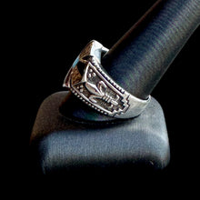 Load image into Gallery viewer, Inlay Ring by David Rosales, Size 12
