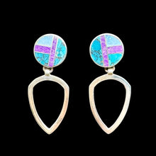 Load image into Gallery viewer, Inlay Earrings by David Rosales
