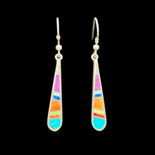 Load image into Gallery viewer, Inlay Earrings by David Rosales
