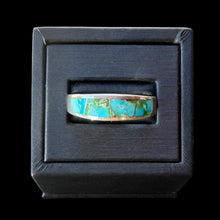 Load image into Gallery viewer, Inlay Ring by David Rosales, Size 11.75
