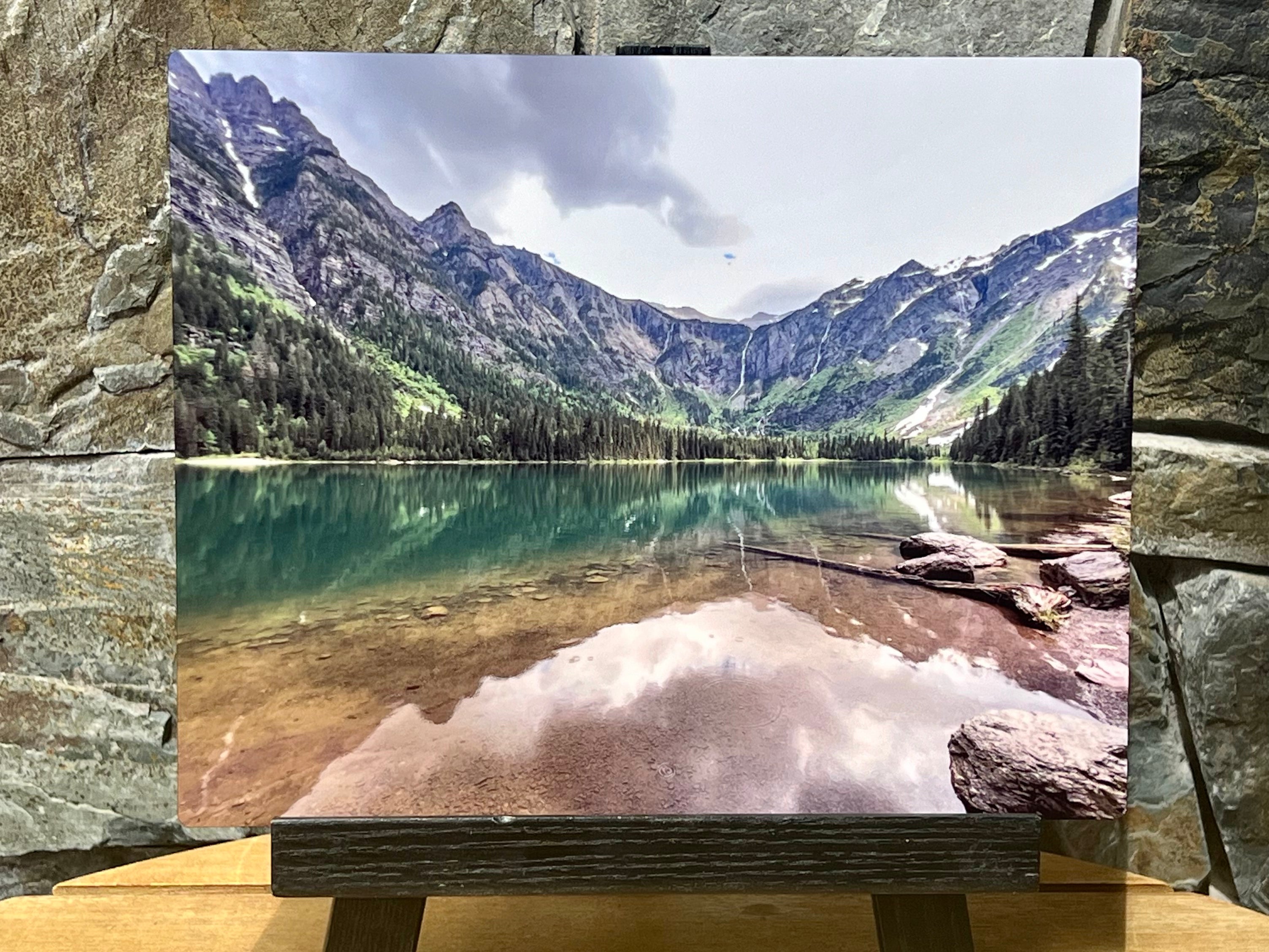Avalanche Lake GNP by Daphne Dennison