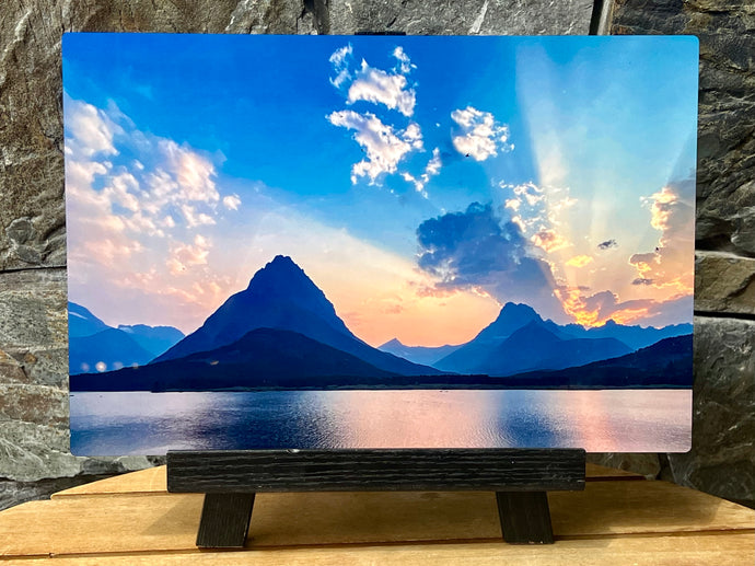 Swiftcurrent Lake, Montana by Daphne Dennison