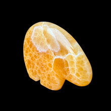 Load image into Gallery viewer, Large Zuni Style Bear Made from Orange Calcite (AAA)
