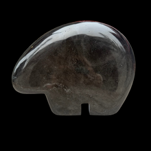 Load image into Gallery viewer, Large Zuni Style Bear Carved from Chinese Obsidian

