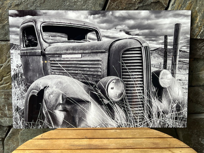 Old Truck in Montana by Daphne Dennison