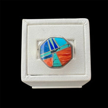 Load image into Gallery viewer, Inlay Ring by Lazuli Designs, Size 11
