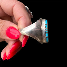 Load image into Gallery viewer, Inlay Turquoise Ring, Size 12

