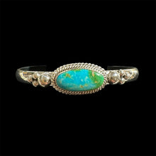 Load image into Gallery viewer, Sonoran Gold Turquoise Cuff by Artie Yellowhorse
