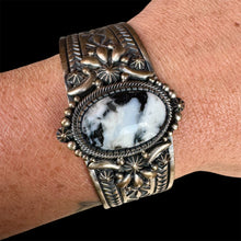 Load image into Gallery viewer, White Buffalo Bracelet, Size 6.75”
