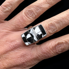 Load image into Gallery viewer, Inlay Ring by David Rosales, Size 9
