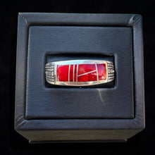 Load image into Gallery viewer, Inlay Ring by David Rosales, Size 11

