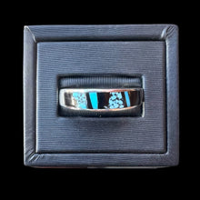Load image into Gallery viewer, Inlay Ring by David Rosales, Size 12

