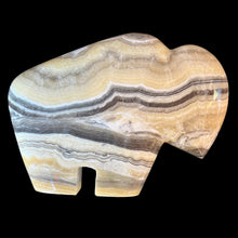 Load image into Gallery viewer, XL Zuni Style Bison made from Phantom Agate
