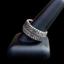 Load image into Gallery viewer, Tire Tread Ring by David Rosales
