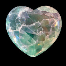 Load image into Gallery viewer, Carved Heart Made of Fluorite (AAA)

