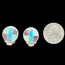Load image into Gallery viewer, Inlay Earrings by David Rosales
