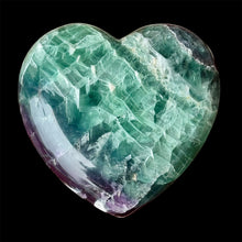 Load image into Gallery viewer, Carved Heart Made of Fluorite

