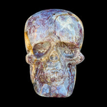 Load image into Gallery viewer, Large Hand Carved Skull Made of Verde Valley Agate
