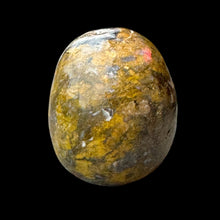 Load image into Gallery viewer, Small Hand Carved Skull Made of Bumblebee Jasper
