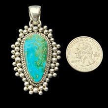 Load image into Gallery viewer, Sonoran Gold Turquoise Pendant by Artie Yellowhorse
