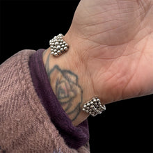 Load image into Gallery viewer, Sterling Silver 5 Row Cuff by Artie Yellowhorse, Size 6.25”
